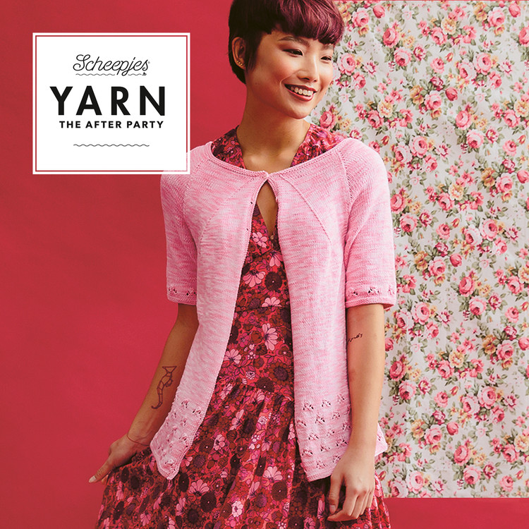 Rose Bud Cardigan - kardigán kötésminta
